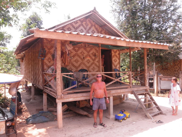 A Traditional Thai Bamboo House