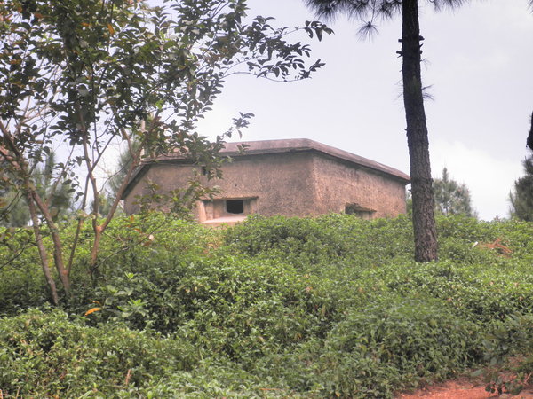 One of many bunkers along the river