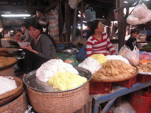 Noodles At The Market
