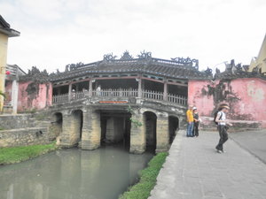 A Very Old Bridge In Hoi An
