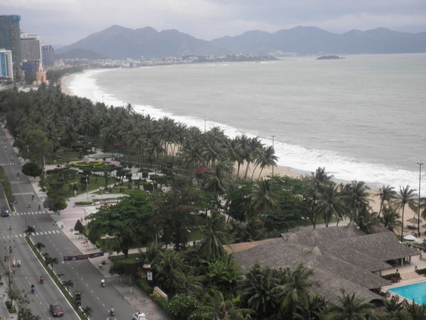 Cloudy Nha Trang Beach