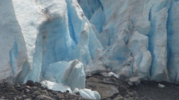 Closeup of Face of Bear Glacier