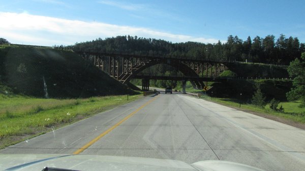 Two Laminated Wood Bridges