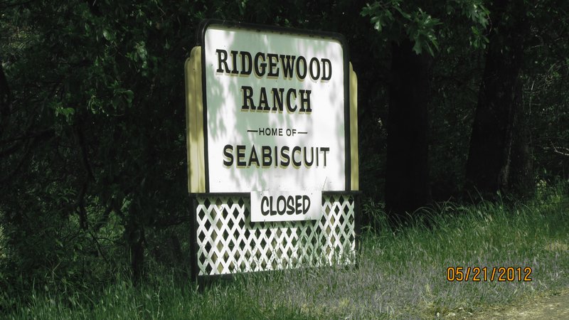 Sign at entrance to Camp