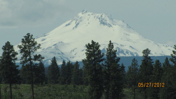 Mt Jefferson from the east