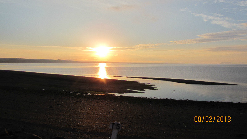 Dawn at Spenser's Island