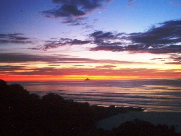 Sunrise over Green Island