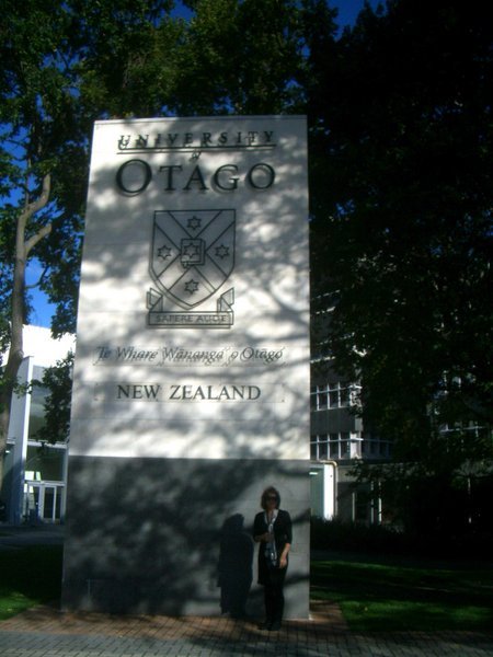 Julie at University of Otago