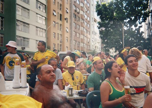 Football feber in Rio