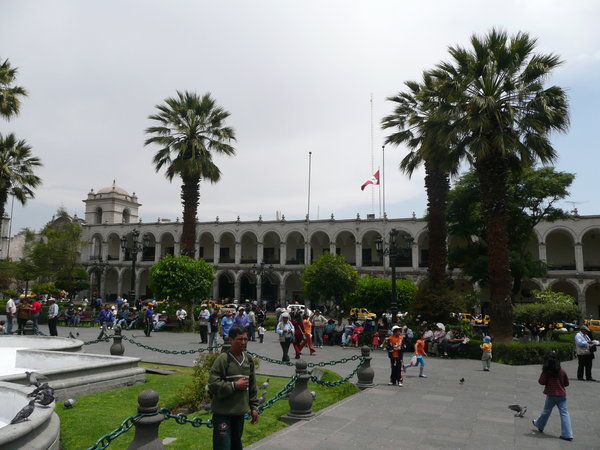 arequipa, central square