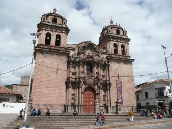 Cusco square church