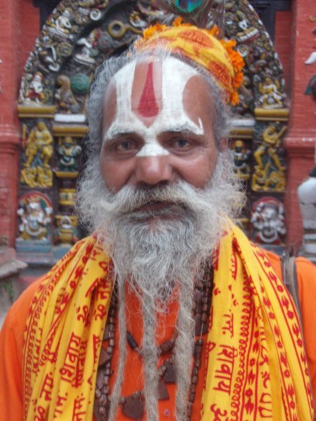 Holy Man in Kathmandu
