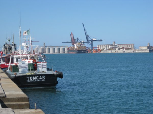 Veracruz' harbor