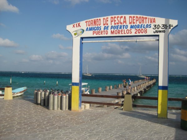 Puerto Morelos Dock