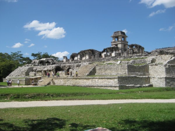 Palenque's royal palace