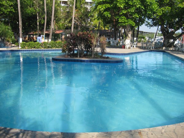 Our pool at the Costa Rican Yacht Club. 