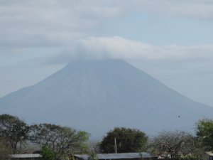 Volcano we passed near Lake Nicaragua.