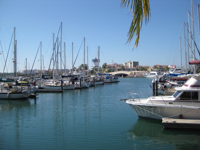 Marina at Mazatlan.  It is pretty but there is not much there.
