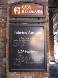 Herradura's old distillery.