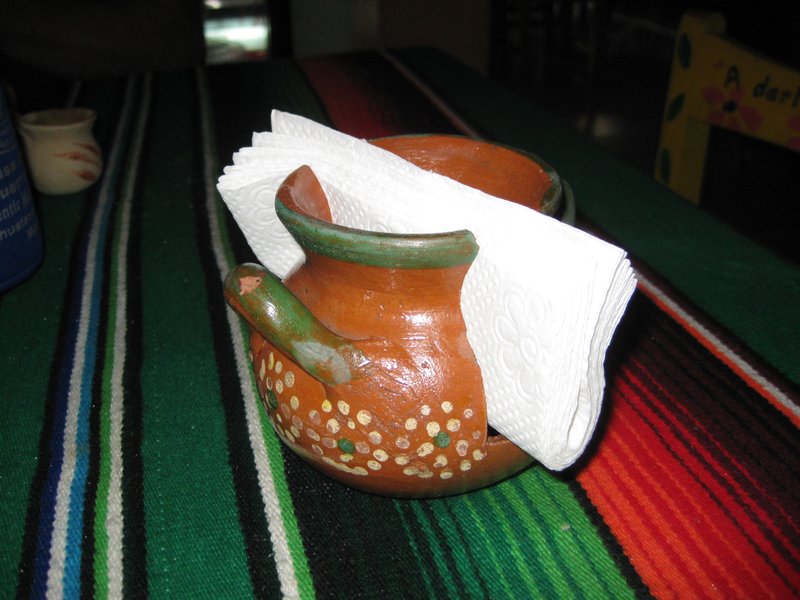 We’ve seen these adorable little napkin holders all over Mexico.