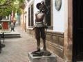 Statue of Don Quixote outside his museum.  As we are not Don Quixote fans we did not visit this one.
