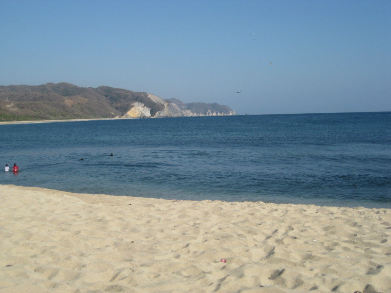 Beach at Maruata.