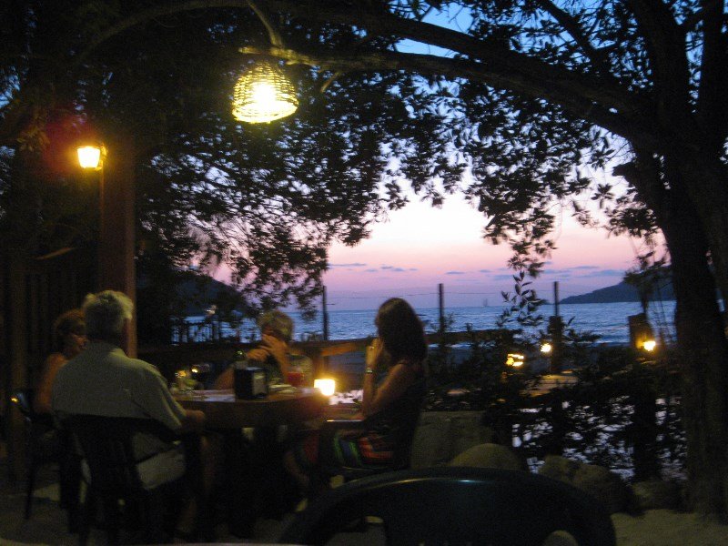 View from the restaurant.