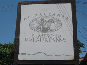 The El Meson de los Laureanos restaurant is the largest and most popular in El Quelite.  It's style and ambiance also could have been replicated in Disney's Mexican themed restauants.