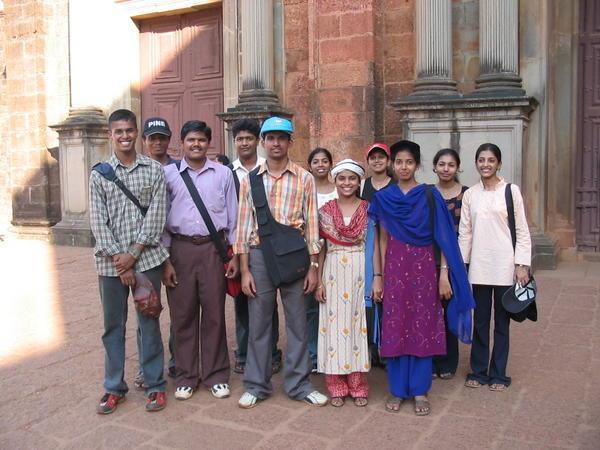 History Students - Goa 