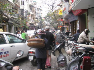 Hanoi with its sea of people