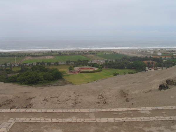 View from Pachacamac