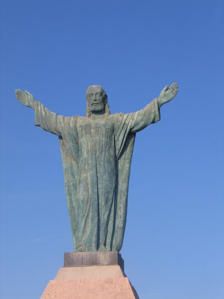 Jesus on El Morro del Arica