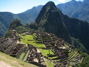 Machu Pichu - the classic shot