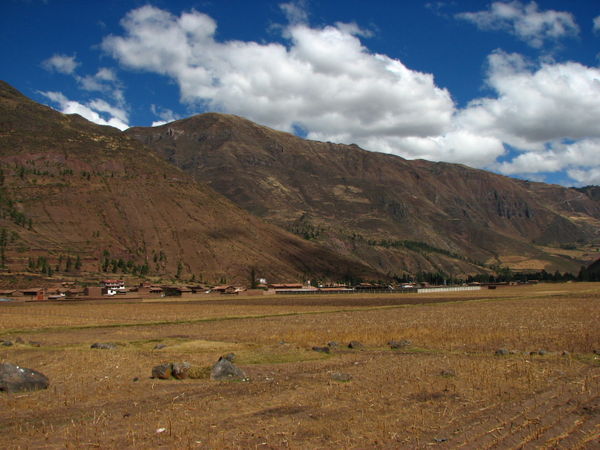 At the village of Pisac