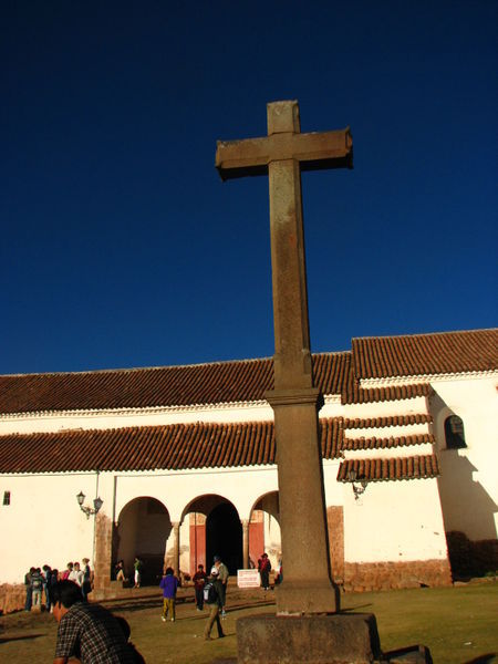 A church at the village of Chinchero