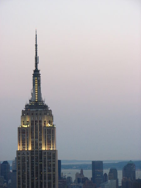 The lonely Empire State Building