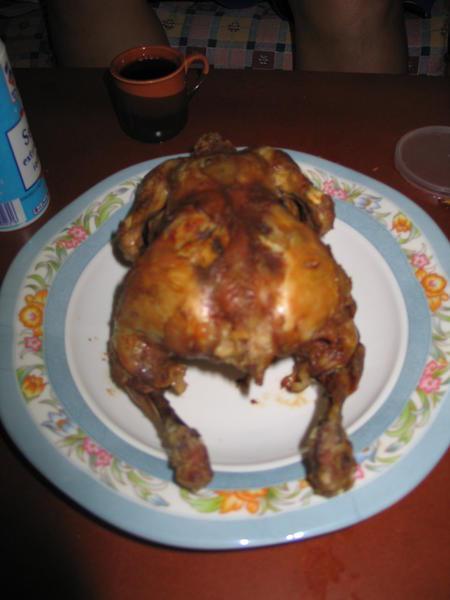 Home-made Roasted Chicken presented by Donnie!