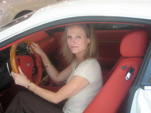In the Maserati
