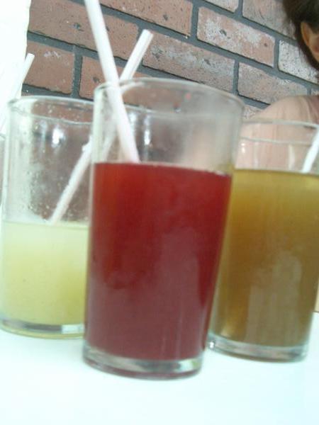 Yummy juices... 