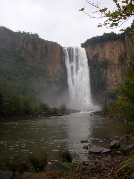The waterfall in Howick