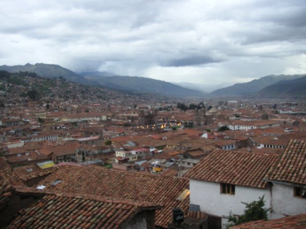 Cusco Under Cloudy Skies