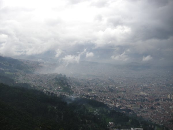 Storms over Bogota