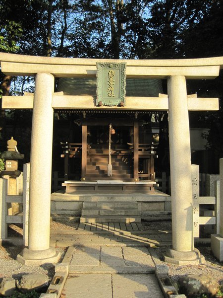 Small Torii Gate at a small Shrine