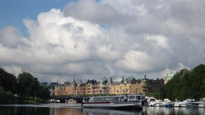 Stockholm from the water