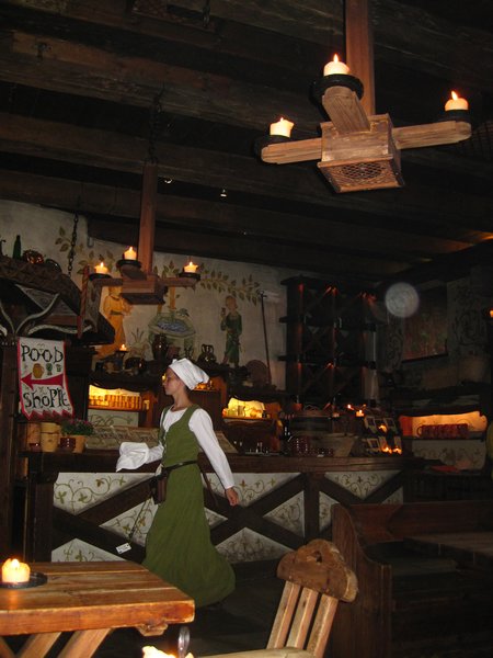 The inside of the old hansa