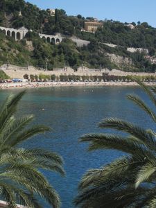 The beach at Ville Franche