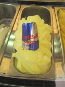 I wonder if this is popular... Red Bull ice cream