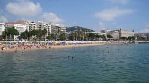 Five star hotels on Cannes Beach