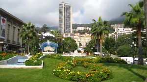 Gardens outside Casino Monte Carlo