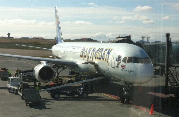 Iron Maiden's Ed Force One